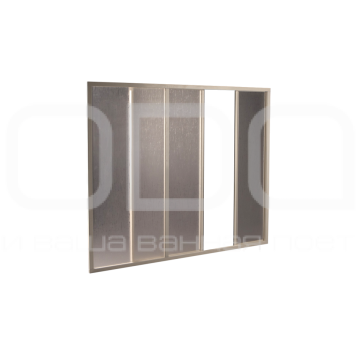 Штора на ванну ODA (полістирол 3-стулки) -3